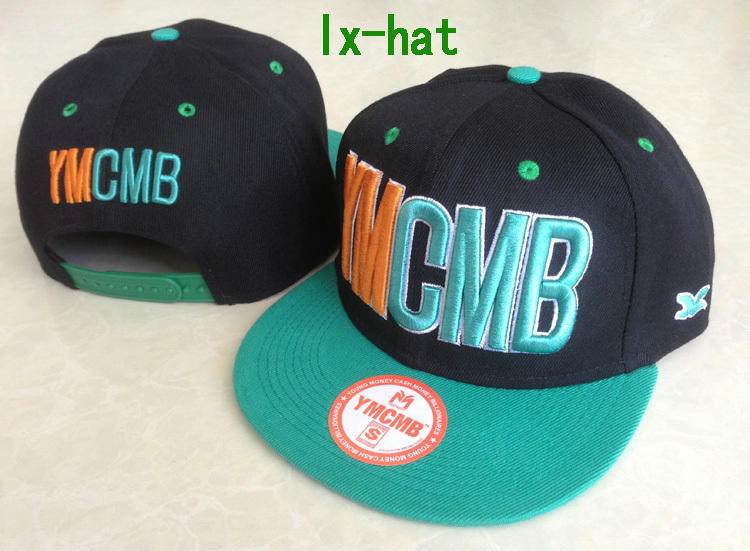 YMCMB Black Snapback Hat GF